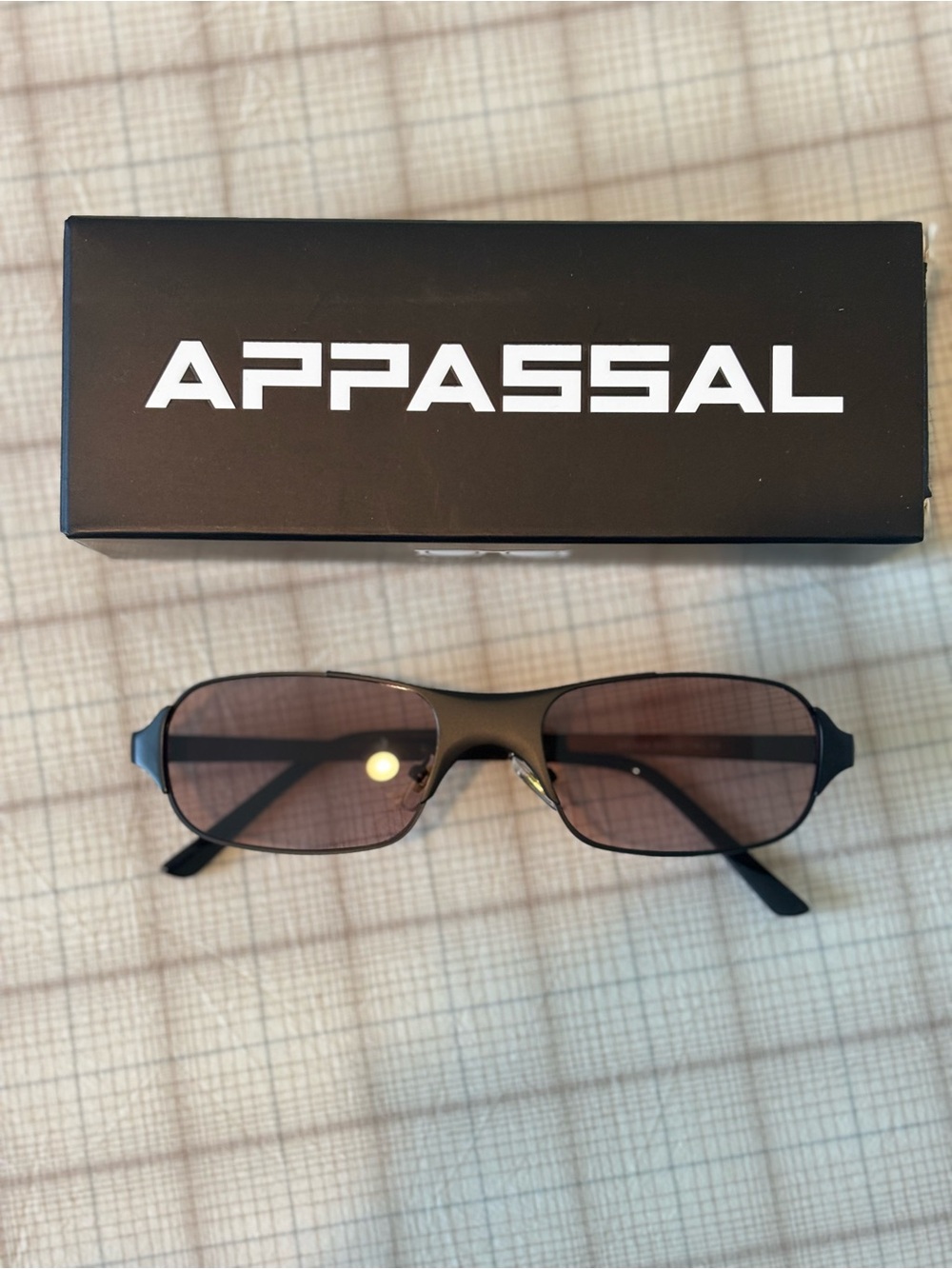 Women’s Black Sunglasses with Brown Lenses